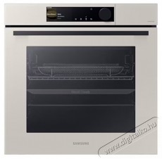 SAMSUNG BeSpoke NV7B6665IAA Be&eacute;p&iacute;thető s&uuml;tő, Elektromos, 76 l, Katalitikus &ouml;ntiszt&iacute;t&oacute;, Grill, Dual Cook, Wi-Fi, Air Fry, B&eacute;zs Konyhai term&eacute;kek - S&uuml;tő-főzőlap, tűzhely (be&eacute;p&iacute;thető) - S&uuml;tő (be&eacute;p&iacute;thető) - 537988