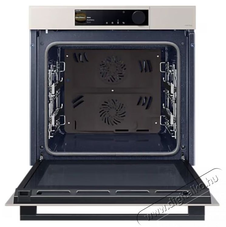 SAMSUNG BeSpoke NV7B6665IAA Be&eacute;p&iacute;thető s&uuml;tő, Elektromos, 76 l, Katalitikus &ouml;ntiszt&iacute;t&oacute;, Grill, Dual Cook, Wi-Fi, Air Fry, B&eacute;zs Konyhai term&eacute;kek - S&uuml;tő-főzőlap, tűzhely (be&eacute;p&iacute;thető) - S&uuml;tő (be&eacute;p&iacute;thető) - 537988