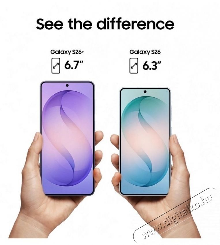 SAMSUNG Galaxy S26 12GB/256GB &Eacute;gk&eacute;k Mobil / Kommunik&aacute;ci&oacute; / Smart - Okostelefon - Android - 537982