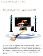 SAMSUNG HT-F4500 3d Blu-Ray házi-mozi rendszer Audio-Video / Hifi / Multimédia - Házimozi - Blu-Ray házimozi szett - 264548