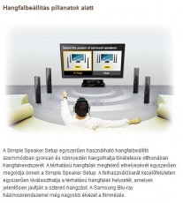 SAMSUNG HT-F6550W ht-f6550w 3d Blu-Ray házi-mozi rendszer Audio-Video / Hifi / Multimédia - Házimozi - Blu-Ray házimozi szett - 263996