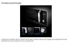 SAMSUNG MS23F301EAS/EO mikrohullámú sütő Konyhai termékek - Mikrohullámú sütő - Mikrohullámú sütő (szabadonálló) - 294104