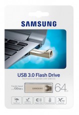 SAMSUNG Flash Drive BAR USB 3.0 pendrive 64GB MUF-64BA/EU Memória kártya / Pendrive - Pendrive - 302643