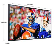 SAMSUNG QE55LST7TCUXXH Ultra HD LED Smart televízió Televíziók - LED televízió - UHD 4K felbontású - 370658