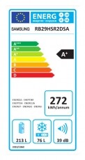 SAMSUNG RB29HSR2DSA/EF hűtőszekrény Konyhai termékek - Hűtő, fagyasztó (szabadonálló) - Alulfagyasztós kombinált hűtő - 306109