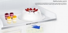 SAMSUNG RB30J3000SA/EF hűtőszekrény Konyhai termékek - Hűtő, fagyasztó (szabadonálló) - Alulfagyasztós kombinált hűtő - 294125