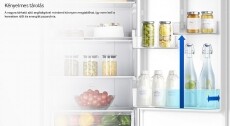 SAMSUNG RB30J3230SA/EF hűtőszekrény Konyhai termékek - Hűtő, fagyasztó (szabadonálló) - Alulfagyasztós kombinált hűtő - 294123