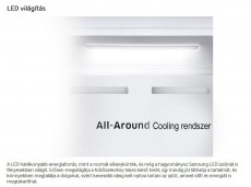 SAMSUNG RB37J5345SS/EF hűtőszekrény Konyhai termékek - Hűtő, fagyasztó (szabadonálló) - Alulfagyasztós kombinált hűtő - 294114