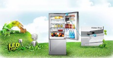 SAMSUNG RL4353RBASL/EO alulfagyasztós hűtőszekrény Konyhai termékek - Hűtő, fagyasztó (szabadonálló) - Alulfagyasztós kombinált hűtő - 371559