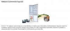 SAMSUNG RL55VTE1L1/XEO hűtőszekrény Konyhai termékek - Hűtő, fagyasztó (szabadonálló) - Alulfagyasztós kombinált hűtő - 294113