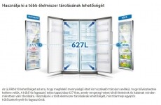 SAMSUNG RR35H6610SS/EO hűtőszekrény Konyhai termékek - Hűtő, fagyasztó (szabadonálló) - Fagyasztó nélküli hűtő - 294116