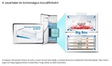 SAMSUNG RR35H6610SS/EO hűtőszekrény Konyhai termékek - Hűtő, fagyasztó (szabadonálló) - Fagyasztó nélküli hűtő - 294116