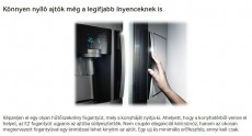 SAMSUNG RS7578THCSR/EF hűtőszekrény Konyhai termékek - Hűtő, fagyasztó (szabadonálló) - Amerikai típusú Side By Side hűtő - 294111