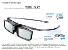SAMSUNG SSG-5100GB Tv kiegészítők - 3d szemüveg - 259506