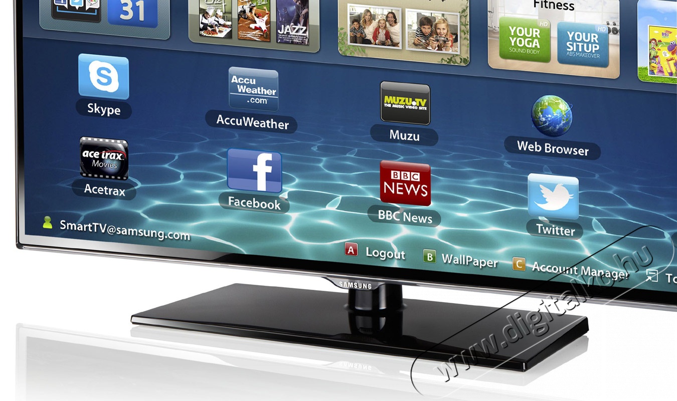 SAMSUNG UE-32ES5500 W Telev&iacute;zi&oacute;k - LED telev&iacute;zi&oacute; - 1080p Full HD felbont&aacute;s&uacute; - 253819