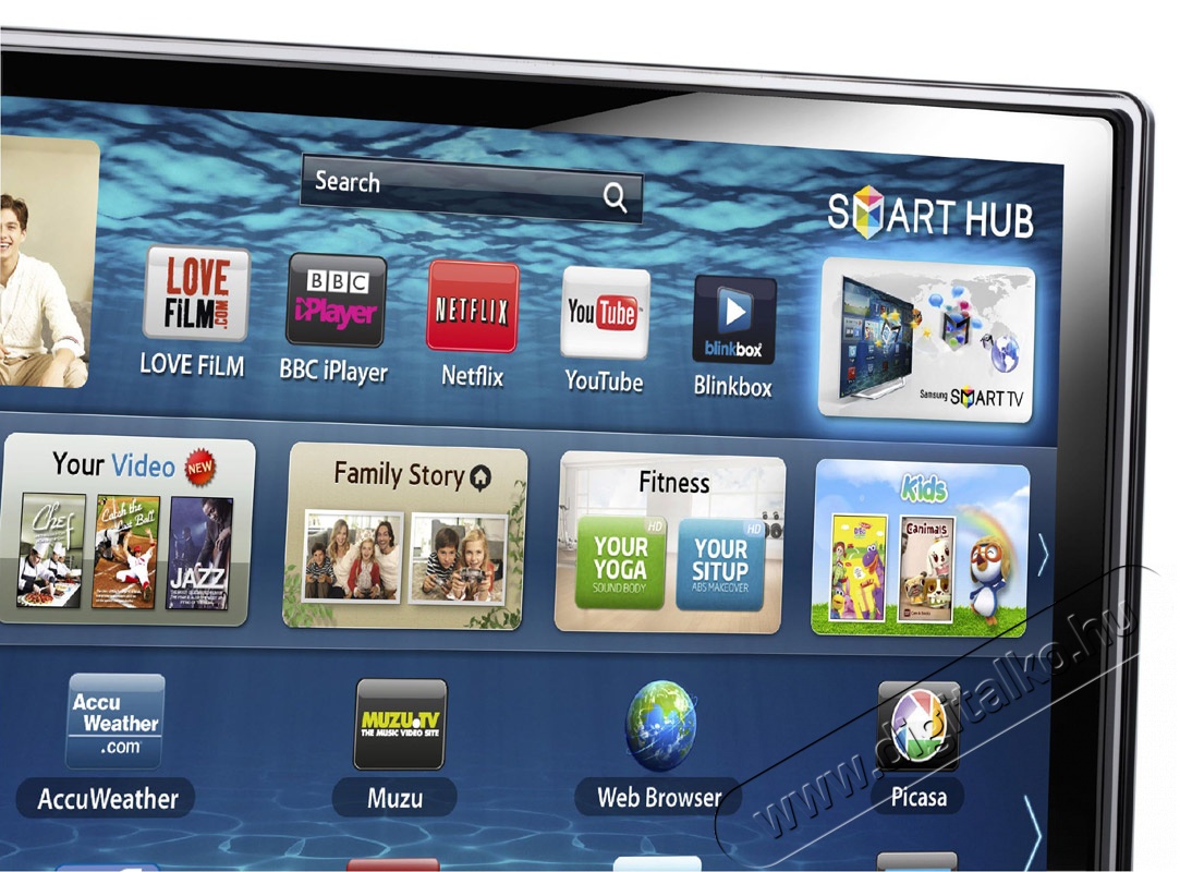 SAMSUNG UE-32ES5500 W Telev&iacute;zi&oacute;k - LED telev&iacute;zi&oacute; - 1080p Full HD felbont&aacute;s&uacute; - 253819
