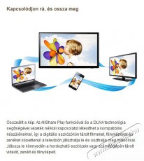 SAMSUNG UE-40EH5300 W Televíziók - LED televízió - 1080p Full HD felbontású - 253837