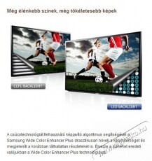 SAMSUNG UE-40EH6030 W Televíziók - LED televízió - 1080p Full HD felbontású - 254187