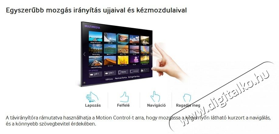 SAMSUNG UE48H6400AW Telev&iacute;zi&oacute;k - LED telev&iacute;zi&oacute; - 1080p Full HD felbont&aacute;s&uacute; - 277604