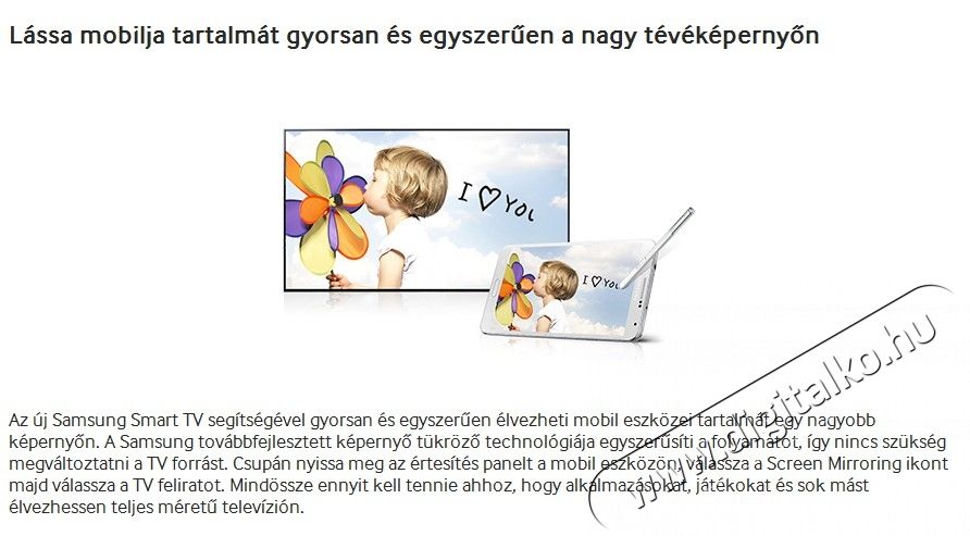 SAMSUNG UE48H6400AW Telev&iacute;zi&oacute;k - LED telev&iacute;zi&oacute; - 1080p Full HD felbont&aacute;s&uacute; - 277604