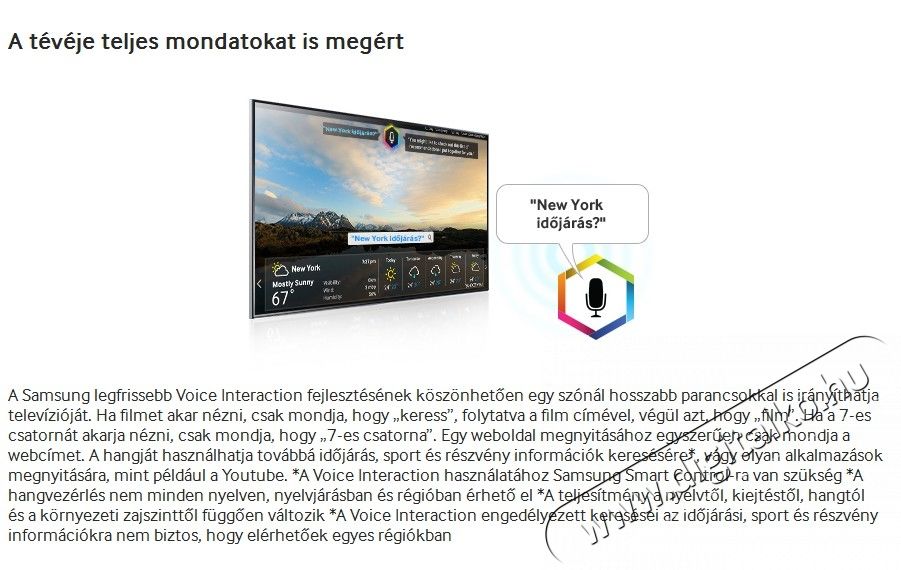 SAMSUNG UE48H6400AW Telev&iacute;zi&oacute;k - LED telev&iacute;zi&oacute; - 1080p Full HD felbont&aacute;s&uacute; - 277604