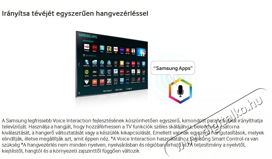 SAMSUNG UE48H6400AW Telev&iacute;zi&oacute;k - LED telev&iacute;zi&oacute; - 1080p Full HD felbont&aacute;s&uacute; - 277604