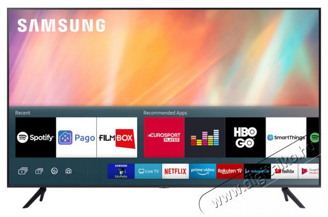 SAMSUNG UE85AU7102KXXH Ultra HD LED Smart televízió Televíziók - LED televízió - UHD 4K felbontású - 370649