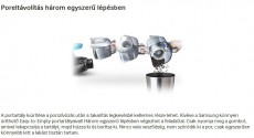 SAMSUNG VC-15QHNDC6B porzsák nélküli porszívó Háztartás / Otthon / Kültér - Porszívó / takarítógép - Porzsák nélküli porszívó - 289416