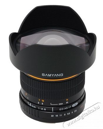 Samyang 14mm f/2,8 IF ED UMC Objektív - Samsung NX Fotó-Videó kiegészítők - Objektív - Fix fókuszú objektív - 266382