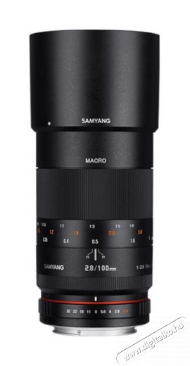 Samyang 100mm f/2.8 ED UMC Macro kamerához (Sony E) Fotó-Videó kiegészítők - Objektív - Zoom objektív - 313749