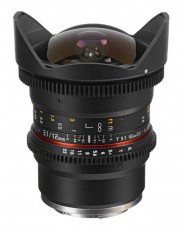 Samyang 12mm T3.1 VDSLR ED AS NCS Fish-eye objektív kamerához (Sony E) Fotó-Videó kiegészítők - Objektív - Fix fókuszú objektív - 313793