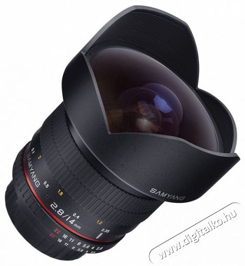 Samyang 14mm F2.8 ED AS IF UMC Obejktív (Nikon AE) Fotó-Videó kiegészítők - Objektív - Fix fókuszú objektív - 313815