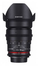 Samyang 35mm T1.5 VDSLR AS UMC II objektív (Canon EOS) Fotó-Videó kiegészítők - Objektív - Fix fókuszú objektív - 313878