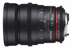Samyang 35mm T1.5 VDSLR AS UMC II objektív (Canon EOS) Fotó-Videó kiegészítők - Objektív - Fix fókuszú objektív - 313878