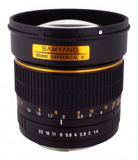 Samyang 85mm f/1.4 AS IF UMC kamerához (Canon) Fotó-Videó kiegészítők - Objektív - Zoom objektív - 313917