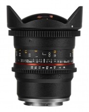Samyang 12mm T3.1 VDSLR ED AS NCS Fish-eye objektív kamerához (Sony E) Fotó-Videó kiegészítők - Objektív - Fix fókuszú objektív - 313793