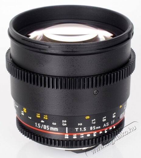 Samyang 85mm T1.5 VDSLR AS IF UMC II Obejktív - Canon Fotó-Videó kiegészítők - Objektív - Fix fókuszú objektív - 313926
