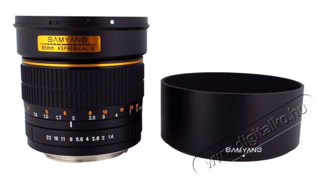 Samyang 85mm f/1.4 AS IF UMC kamerához (Canon) Fotó-Videó kiegészítők - Objektív - Zoom objektív - 313917