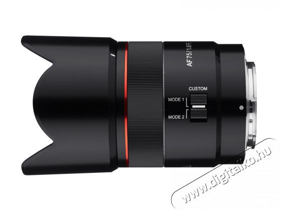 Samyang AF 75mm F/1.8 Sony FE Fotó-Videó kiegészítők - Objektív - Fix fókuszú objektív - 374998