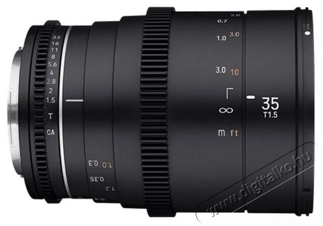Samyang 35mm T1.5 VDSLR MK2 (Sony E) objektív Fotó-Videó kiegészítők - Objektív - Fix fókuszú objektív - 375441