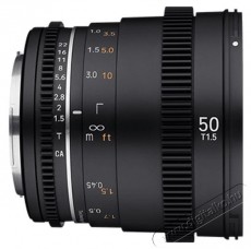 Samyang 50mm T1.5 VDSLR MK2 (Canon EF) objektív Fotó-Videó kiegészítők - Objektív - Fix fókuszú objektív - 375442