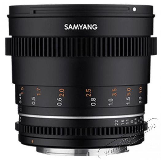 Samyang 50mm T1.5 VDSLR MK2 (Canon EF) objektív Fotó-Videó kiegészítők - Objektív - Fix fókuszú objektív - 375442