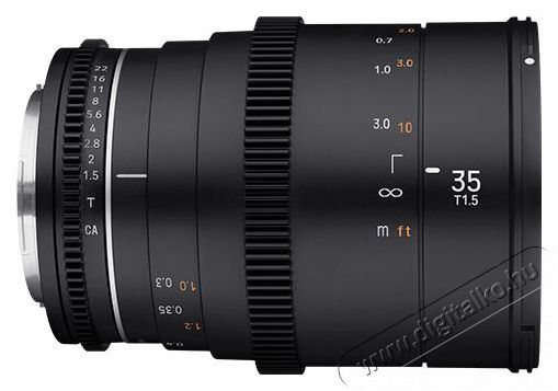 Samyang 35mm T1.5 VDSLR MK2 (Canon EF) objektív Fotó-Videó kiegészítők - Objektív - Fix fókuszú objektív - 375435