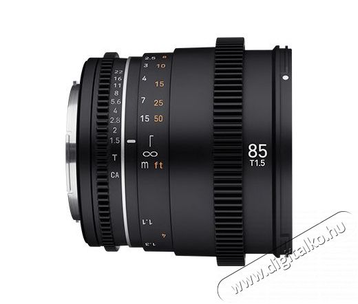 Samyang 85mm T1.5 VDSLR MK2 (Canon EF) objektív Fotó-Videó kiegészítők - Objektív - Fix fókuszú objektív - 375451