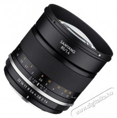 Samyang MF 85mm f/1.4 MK2 (Sony E) objektív Fotó-Videó kiegészítők - Objektív - Fix fókuszú objektív - 375493