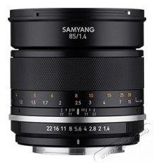 Samyang MF 85mm f/1.4 MK2 (Sony E) objektív Fotó-Videó kiegészítők - Objektív - Fix fókuszú objektív - 375493