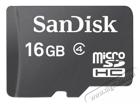 SanDisk microSDHC 16GB Class 4 - 90956 Memória kártya / Pendrive - MicroSD / MicroSDHC kártya - 265009