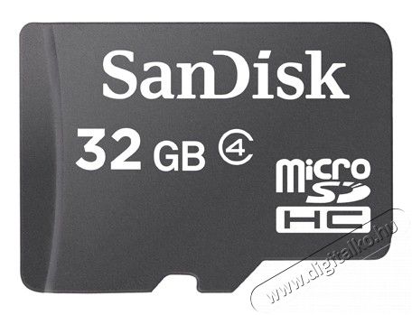 SanDisk microSDHC 32GB Class 4 - 104374 Memória kártya / Pendrive - MicroSD / MicroSDHC kártya - 265010