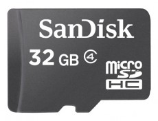 SanDisk microSDHC 32GB Class 4 - 104374 Memória kártya / Pendrive - MicroSD / MicroSDHC kártya - 265010