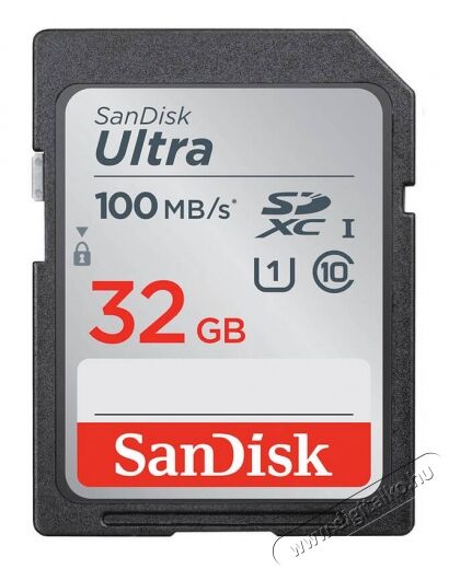SanDisk 32 GB SDHC Ultra UHS-1 class 10 (186468) memóriakártya Memória kártya / Pendrive - SD / SDHC / SDXC kártya - 359768